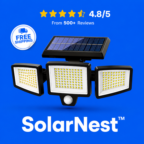 SolarNest™ Solar Security Light